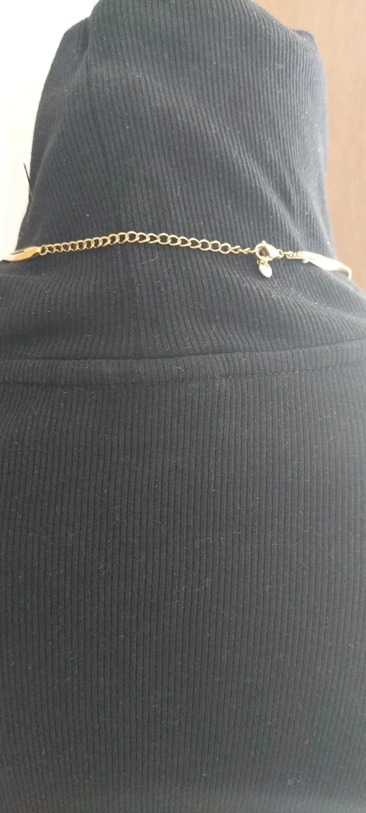 Collier Double Rang IKITA Paris – Acier Inoxydable Doré & Nacre Abalone – photo 4